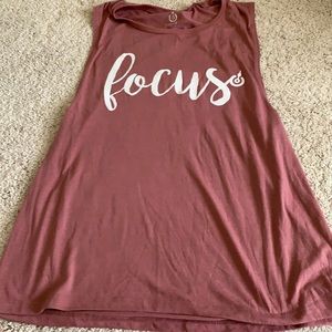 Size Large Focus Tank Top